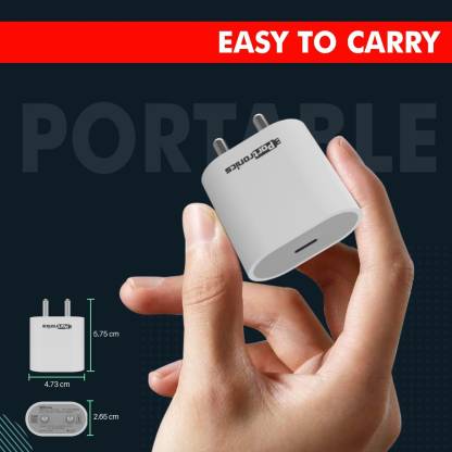 Portronics 20 W 3 A Mobile Charger