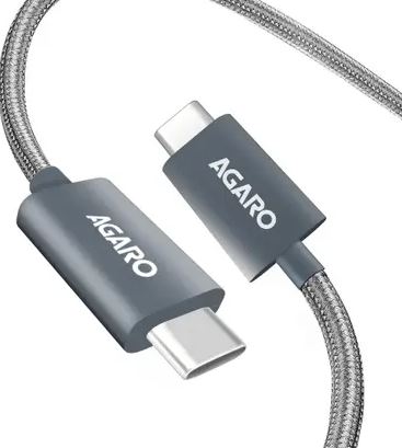 AGARO Type C 1.5 m Type C to Type C Cable, 60W, 4A
