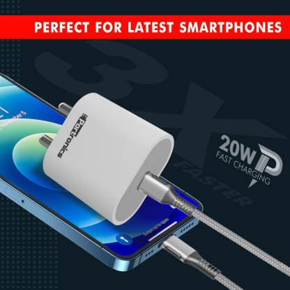 Portronics 20 W 3 A Mobile Charger